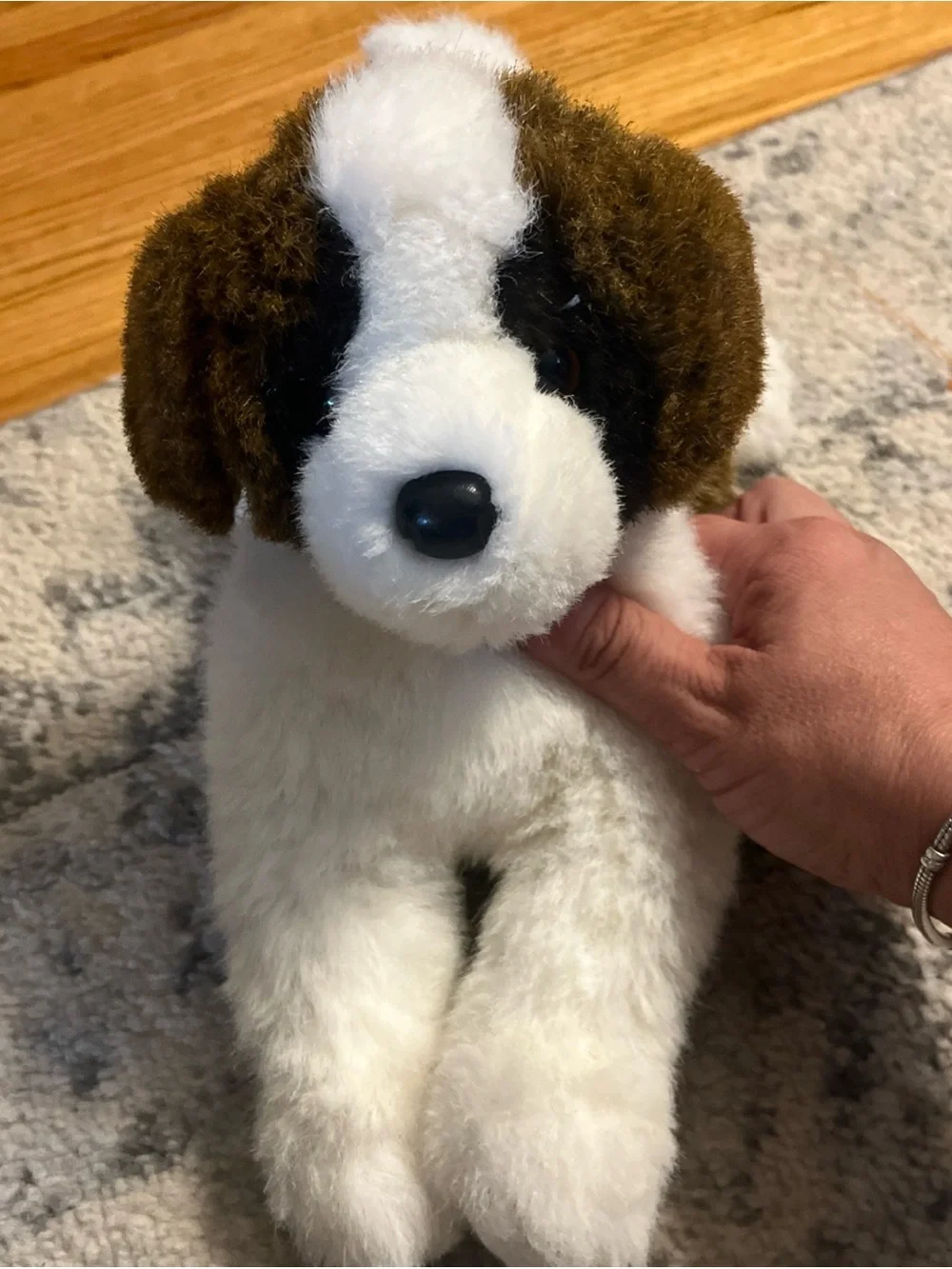Retired St Bernard Douglas cuddle toy. Vintage